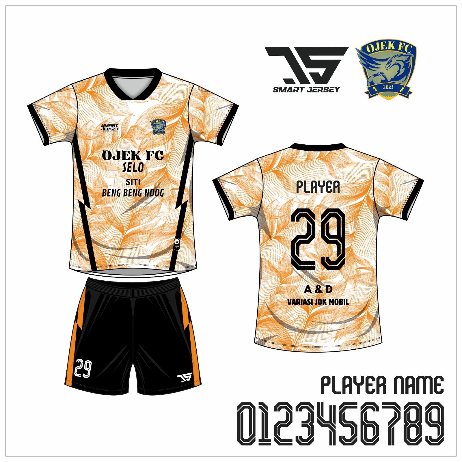 OJEK FC - PLAYER - 3XL