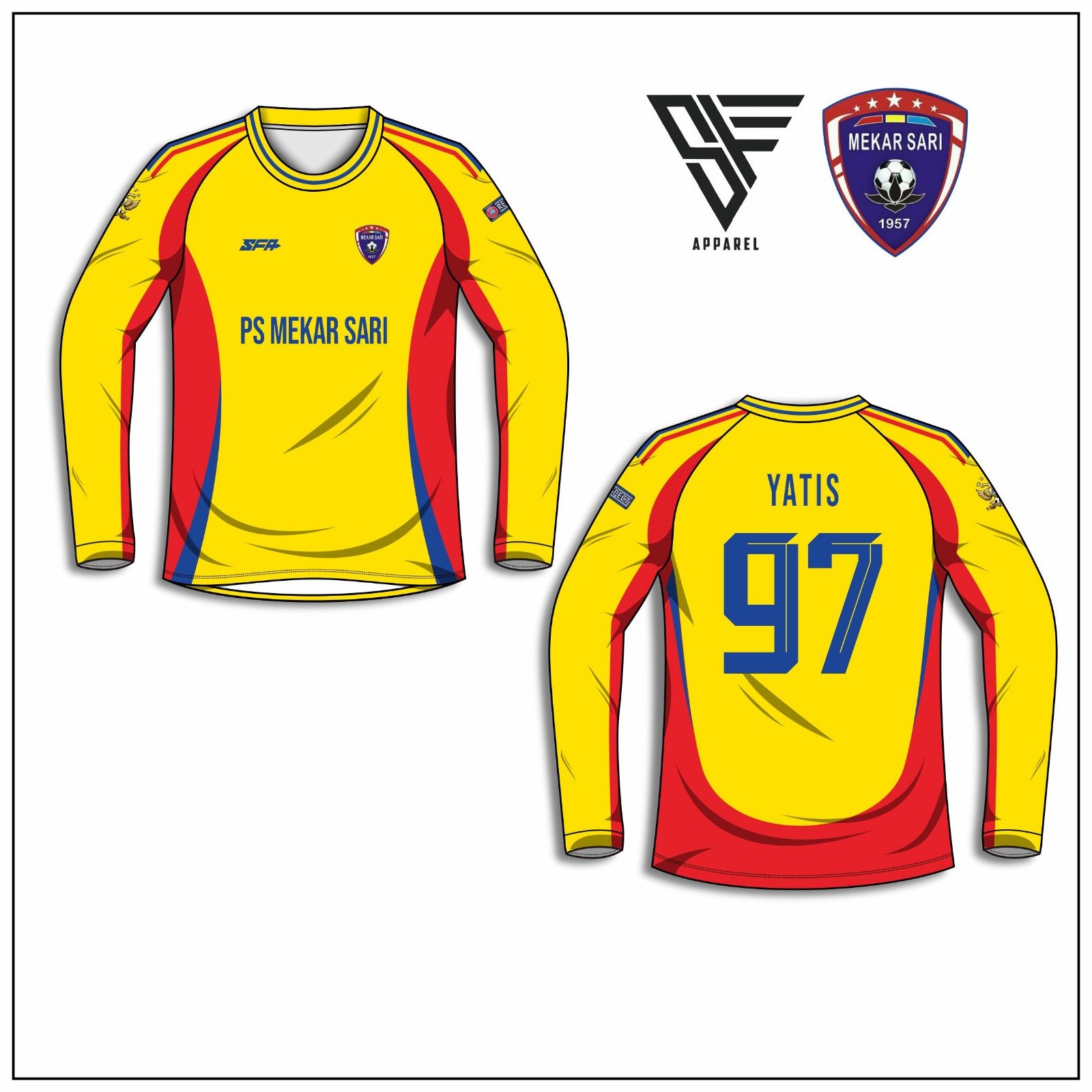 PS MEKARSARI PLAYER - DEPAN PS MEKARSARI - NAMESET - ATASAN SAJA 