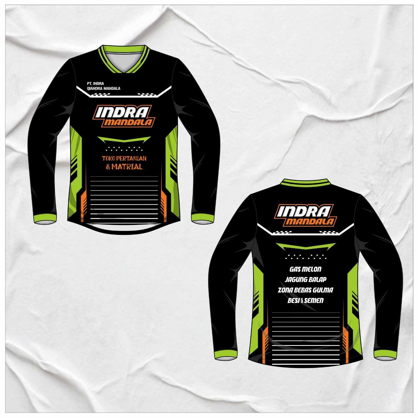 INDRA JAYA JERSEY LENGAN PANJANG