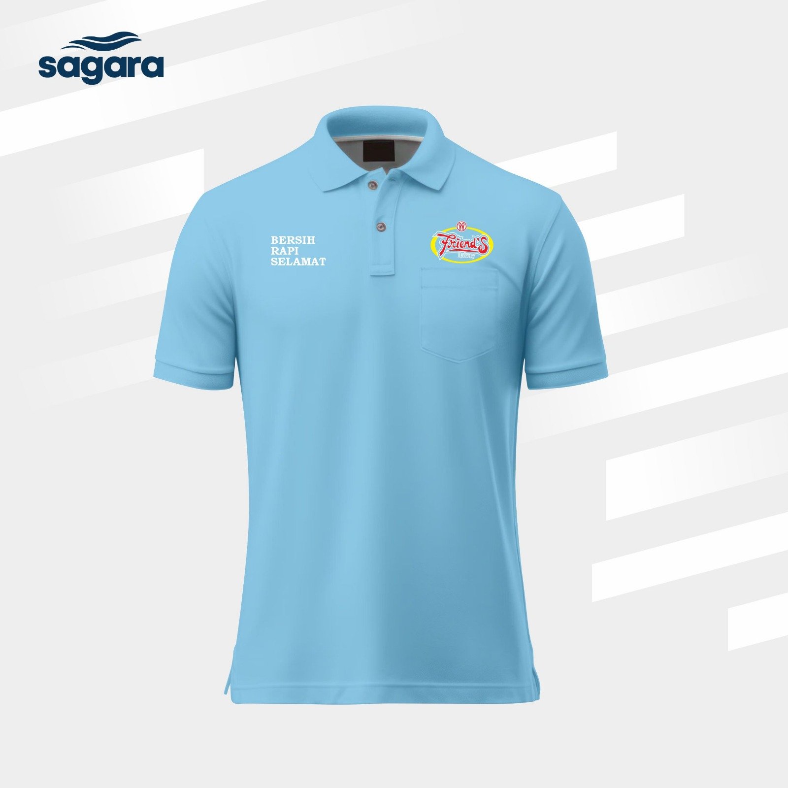 FRIENDS BIRU MUDA