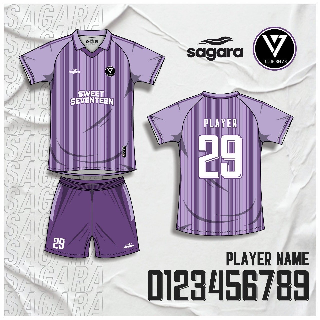 TUJUHBELAS X SAGARA