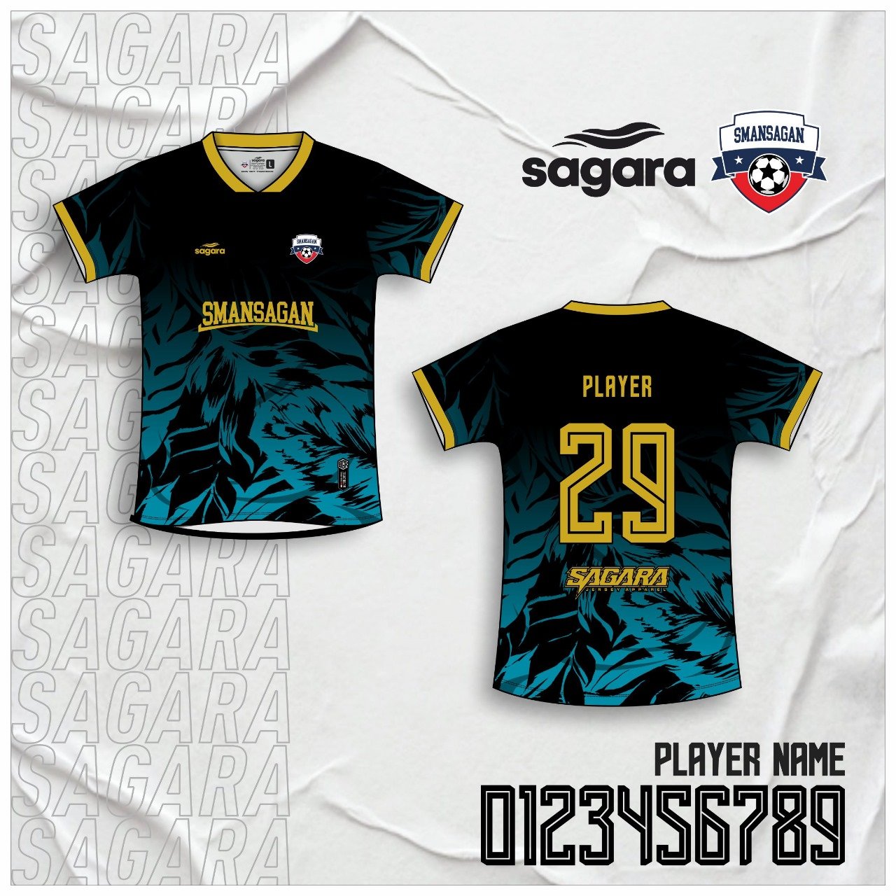 SMANSAGAN JERSEY-ATASAN SAJA
