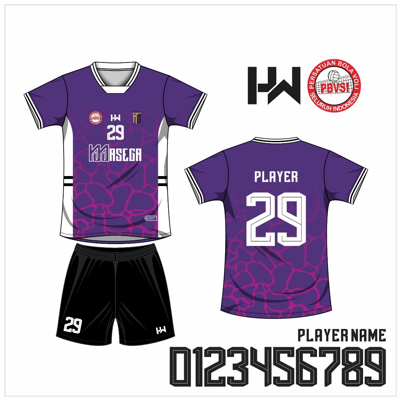 VOLI PUTRI MASEGA PLAYER
