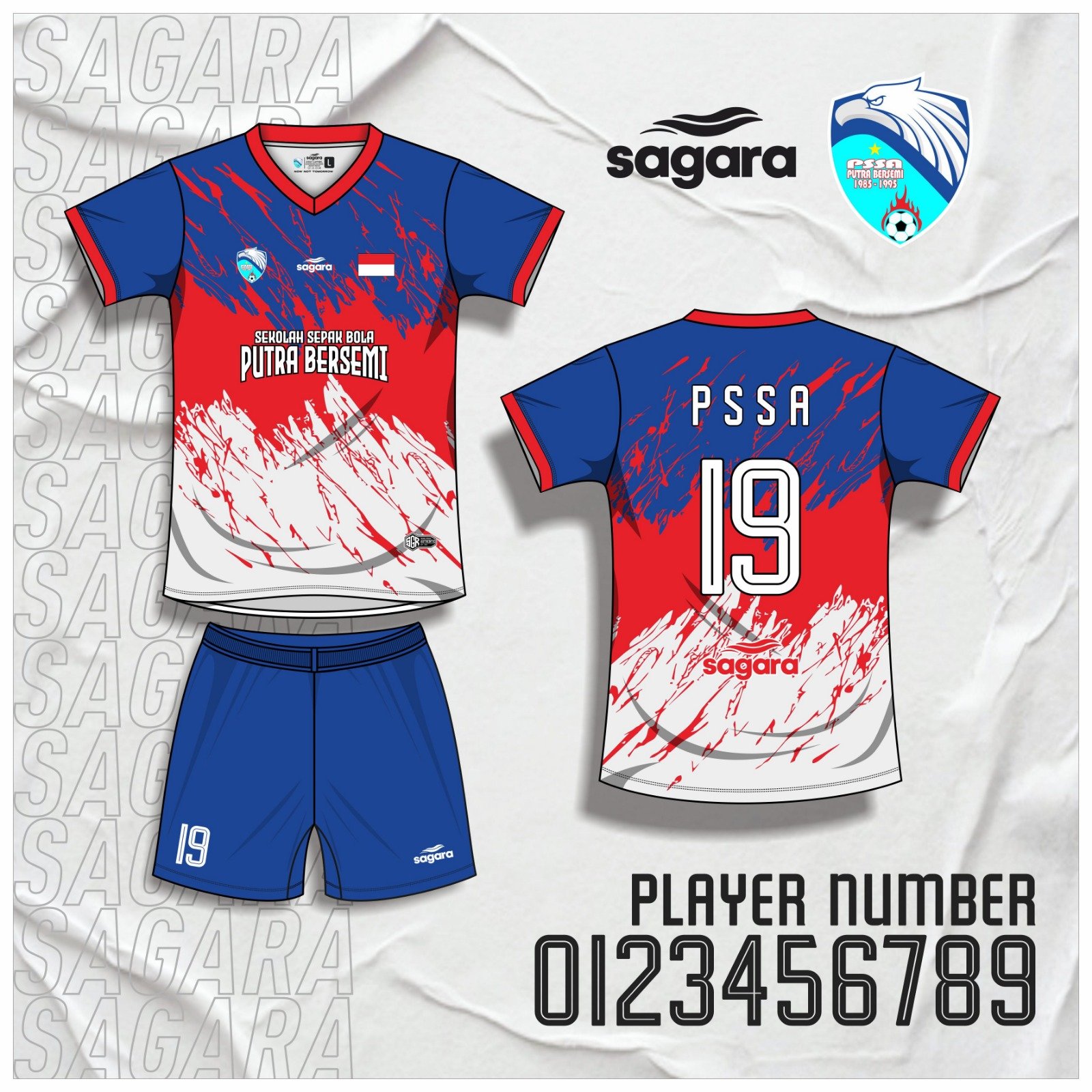 PUTRA BERSEMI - BIRU,MERAH,PUTIH