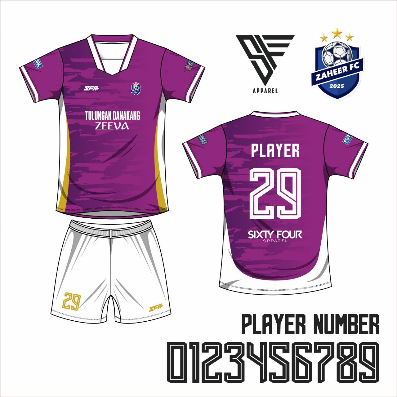 ZAHEER FC - PLAYER KIDS