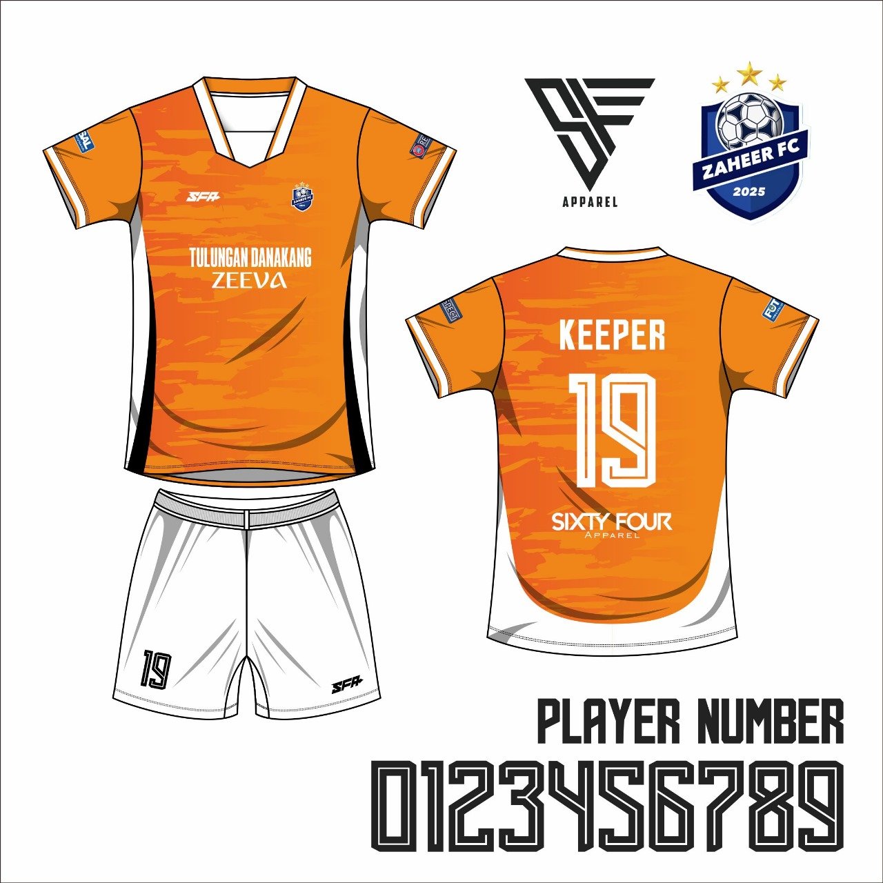 ZAHEER FC - KIPER